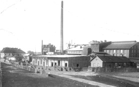 Bačinova továrna v roce 1920